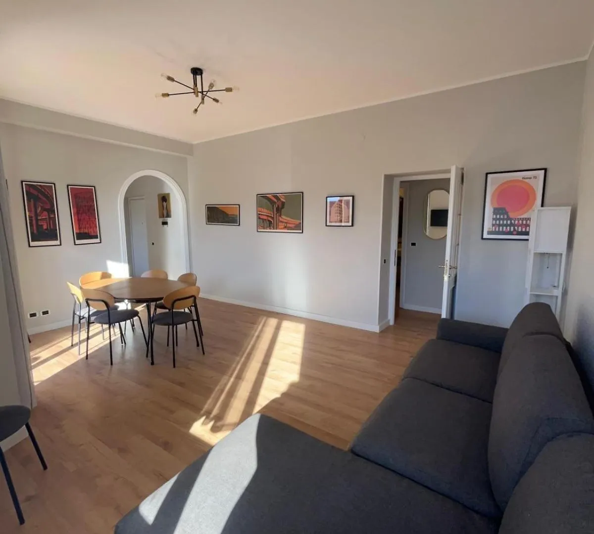 Ferienwohnung L'Affaccio Sul Borgo - Adiacente Metro B Rom
