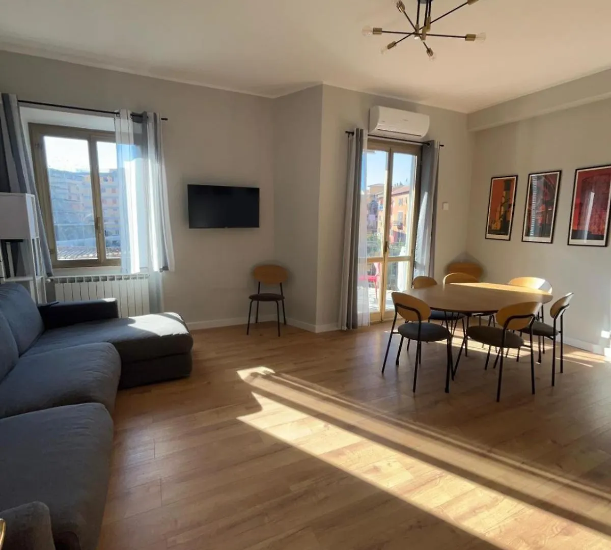 Ferienwohnung L'Affaccio Sul Borgo - Adiacente Metro B Rom